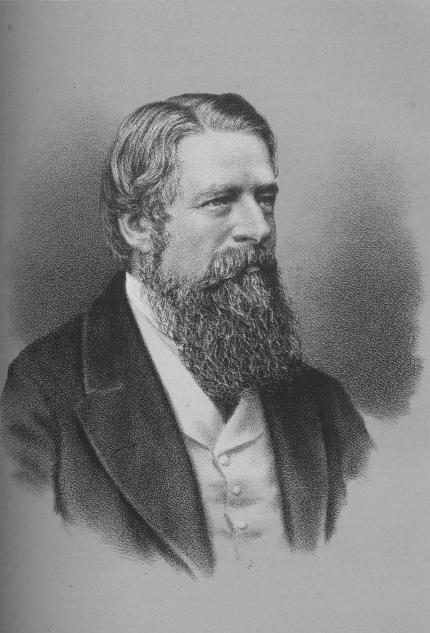 Sir Stafford Henry Northcote , britský politik, 1870s 1883 od Unbekannt