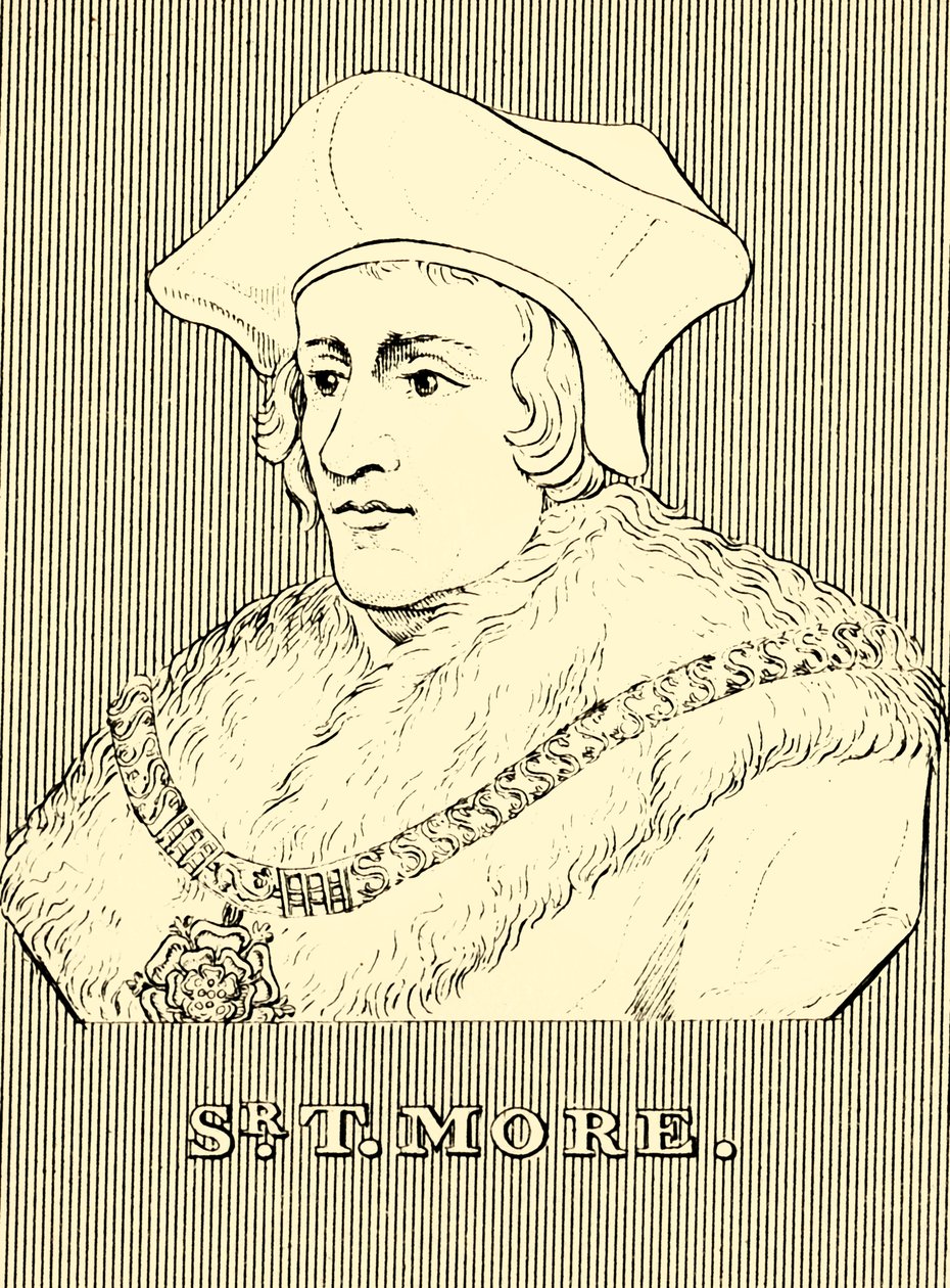 Sir T. More, 1478-1535, 1830. od Unbekannt