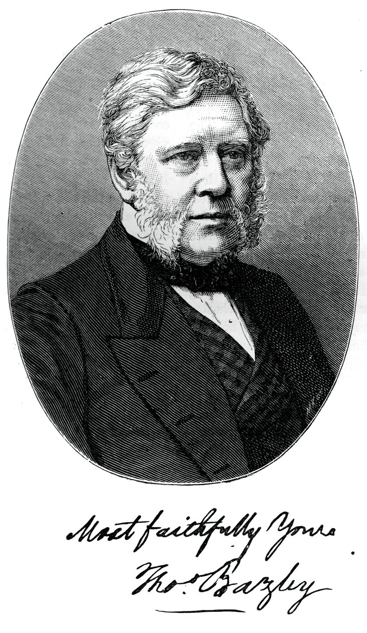 Sir Thomas Bazley, 1. Baronet, britský výrobce a politik, c1880 od Unbekannt
