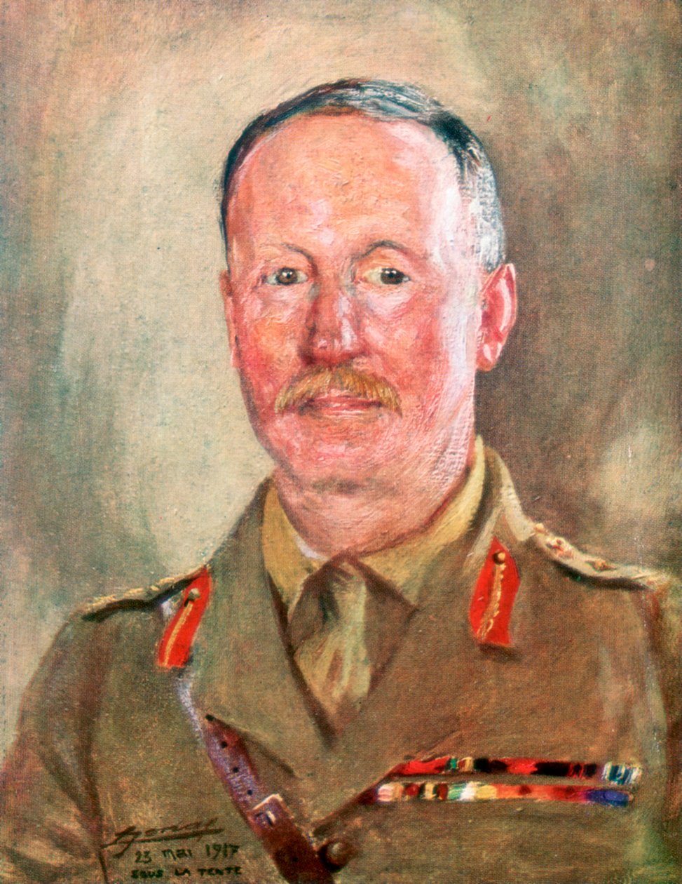 Sir WP Pulteney, britský generál z první světové války, 1926 od Unbekannt