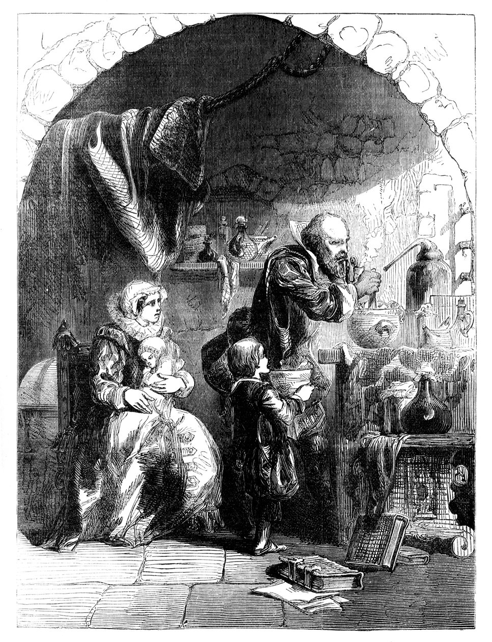 Sir Walter Raleigh 1554-1618 ve vězení, c1902 od Unbekannt