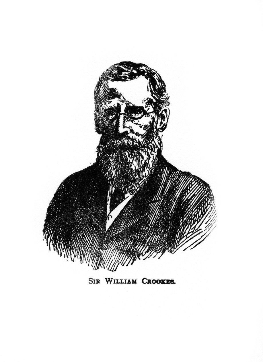 Sir William Crookes, anglický chemik a fyzik, 20. století od Unbekannt