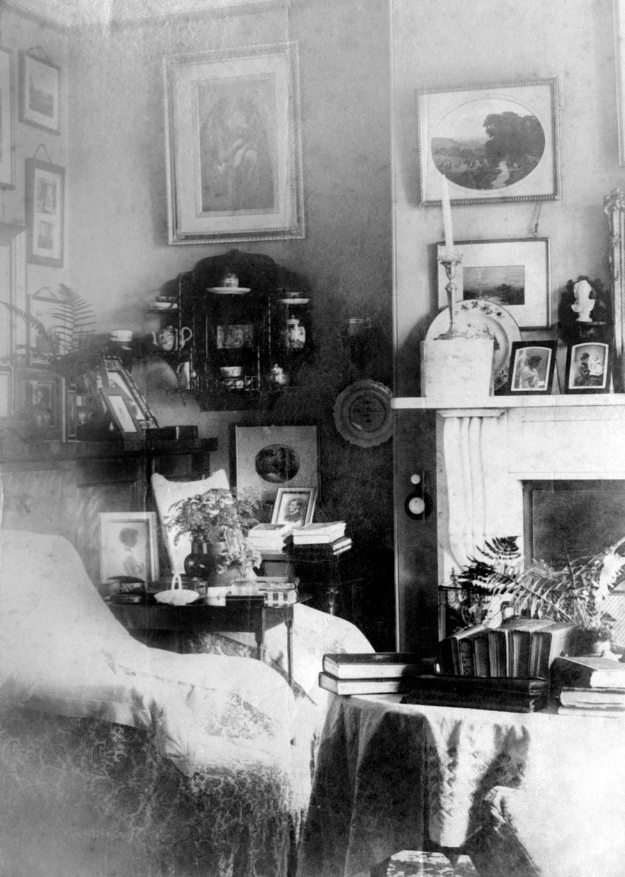 Obývací pokoj, c1882 od Unbekannt