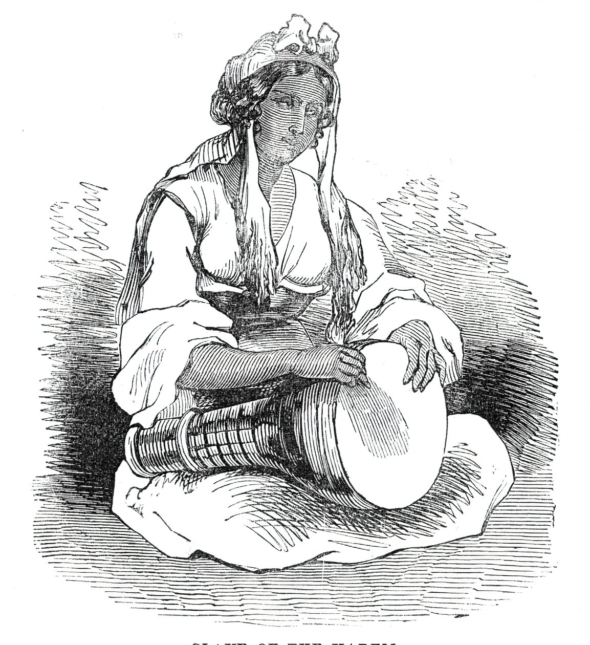 Otrok harému, 1844. od Unbekannt