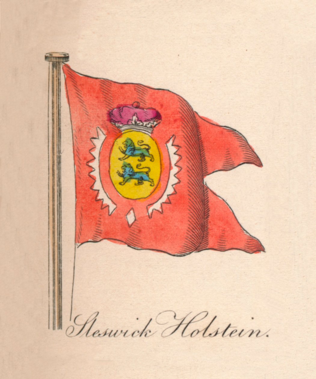Sleswick Holstein, 1838 od Unbekannt