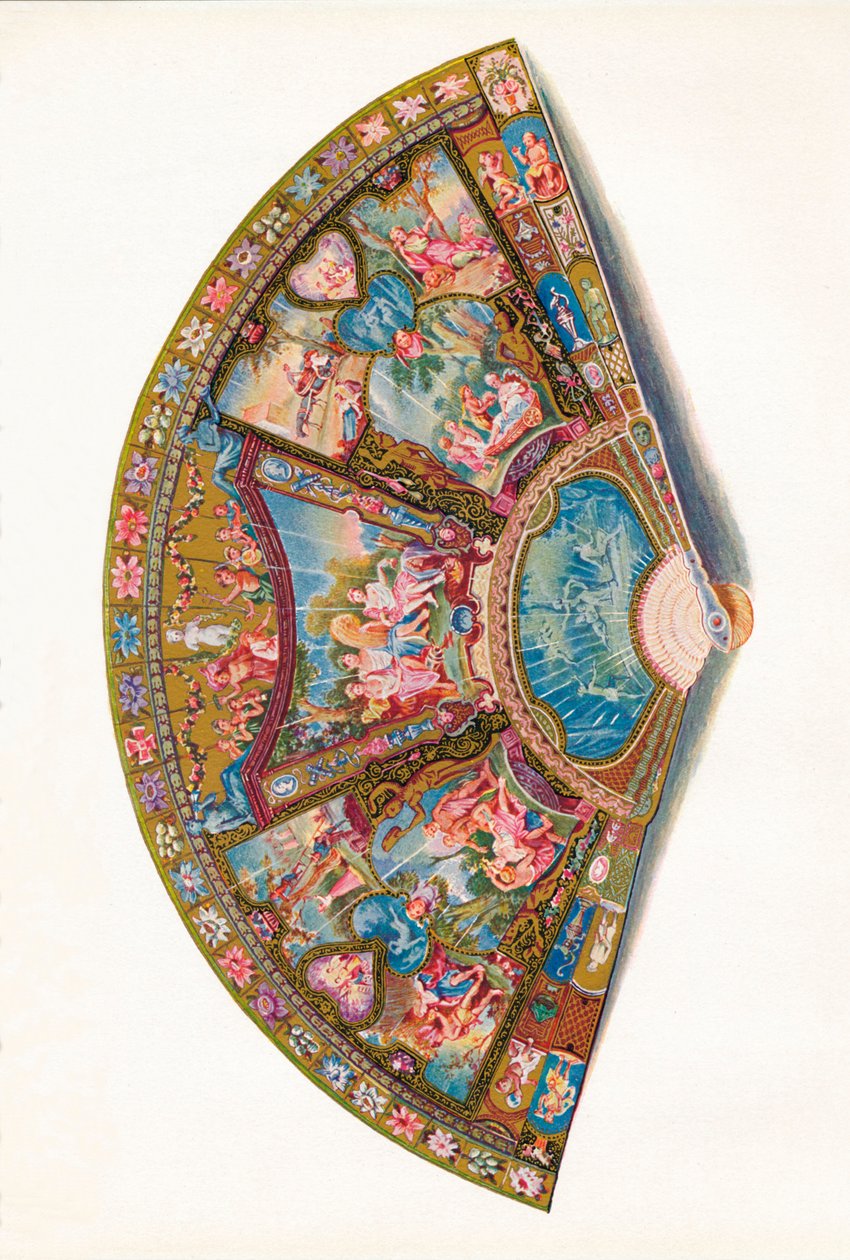 Malý vějíř šatů, 1901 od Unbekannt