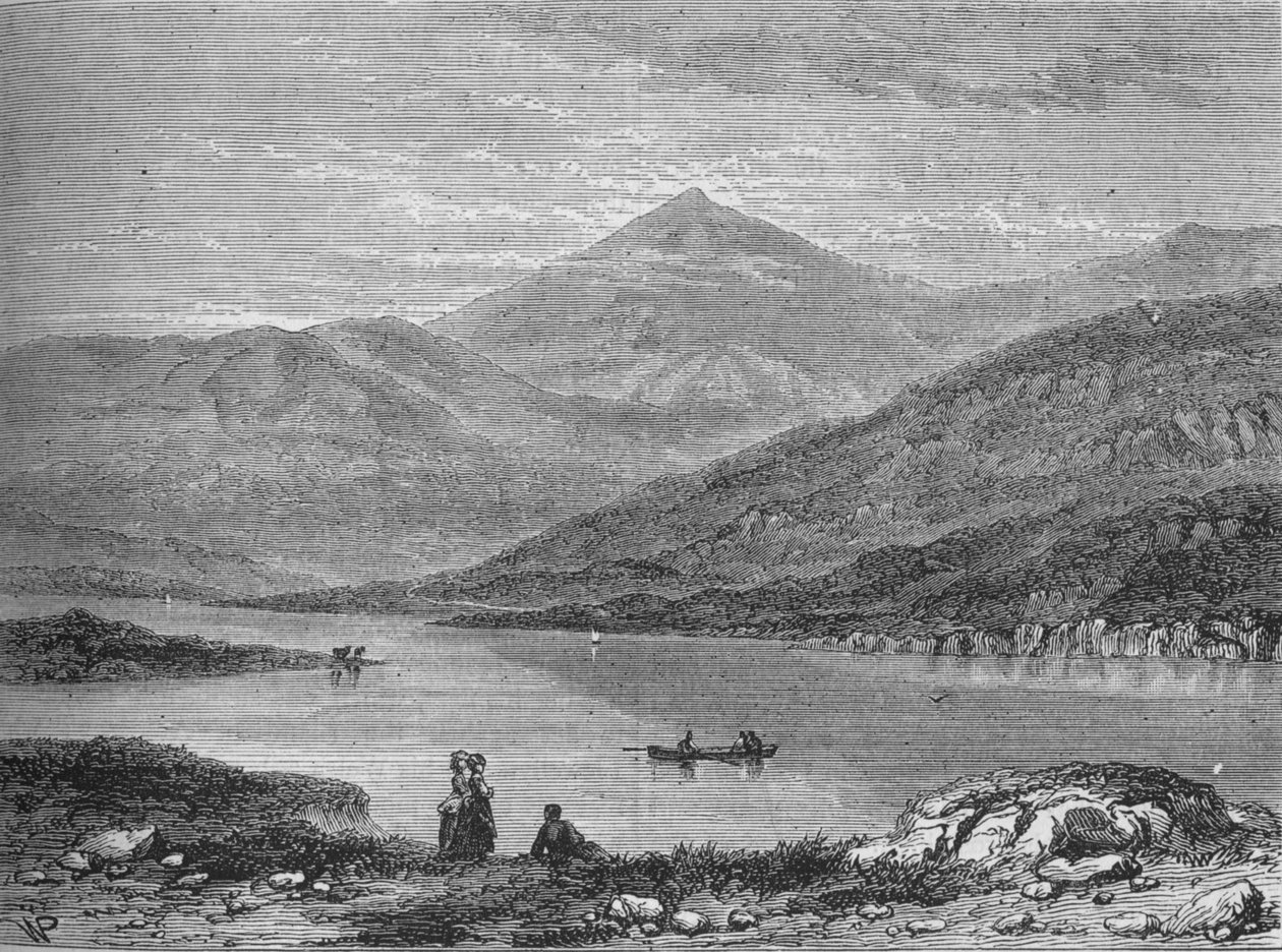 Snowdon, c1880 od Unbekannt