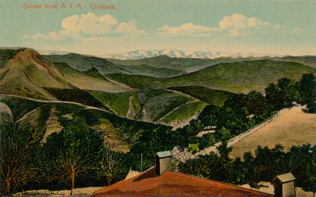 Sníh z A.T.A. Chakrata, c1938 od Unbekannt