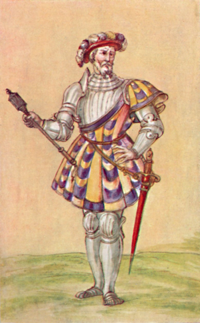Vojáci tudorovské doby, 16. století, 1903 od Unbekannt