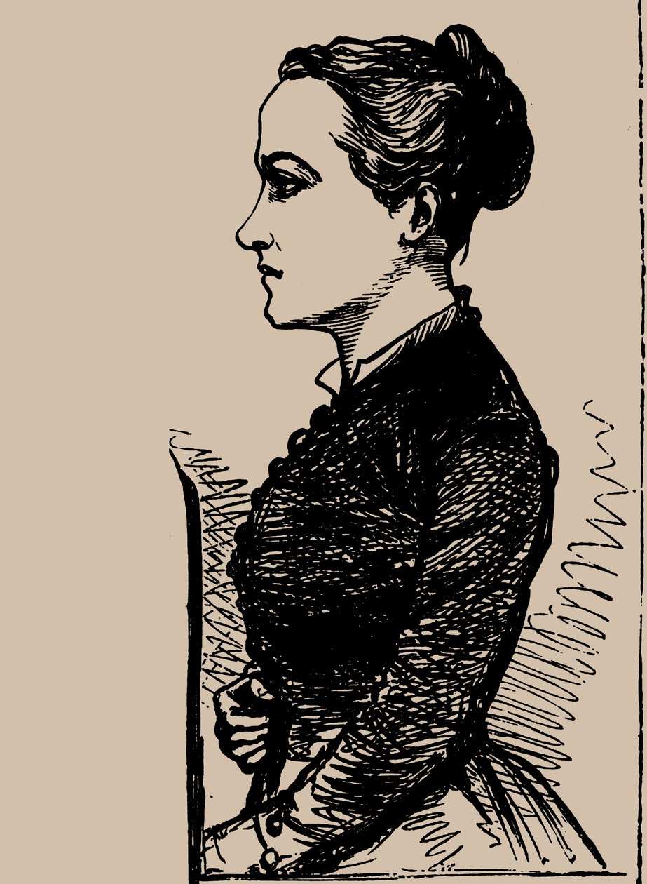 Sophia Perovskaya před soudem, 1881. od Unbekannt