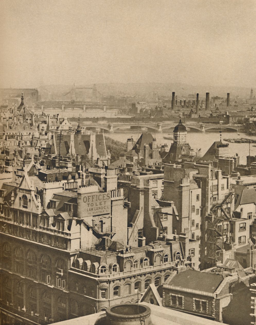 Pohled na jihovýchod z Bush House až do Blackheath, c1935. od Unbekannt