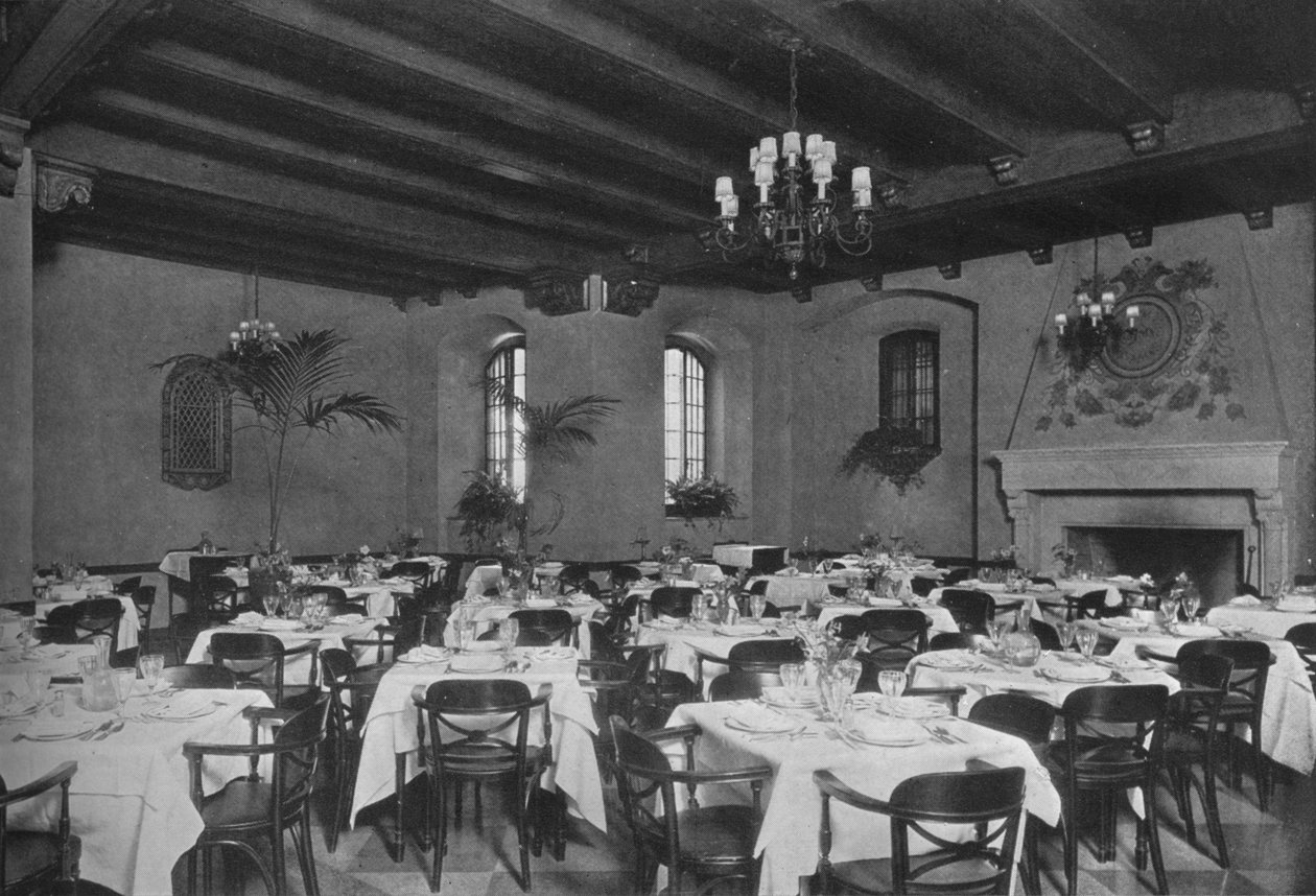 Jihovýchodní jídelna, Fraternity Clubs Building, New York City, 1924 od Unbekannt