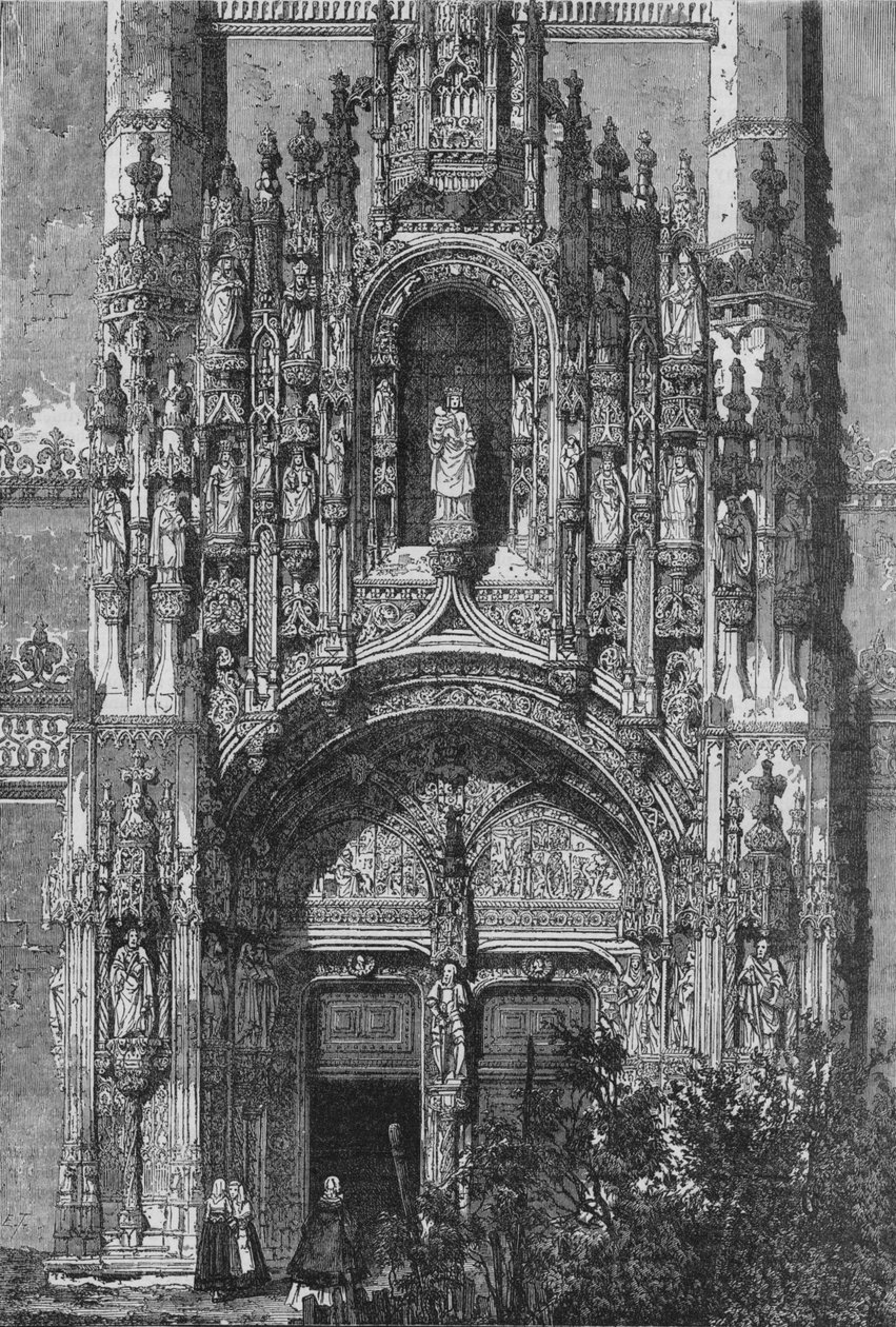 Jižní fronta kláštera Santa Maria at Belem, c1890 od Unbekannt