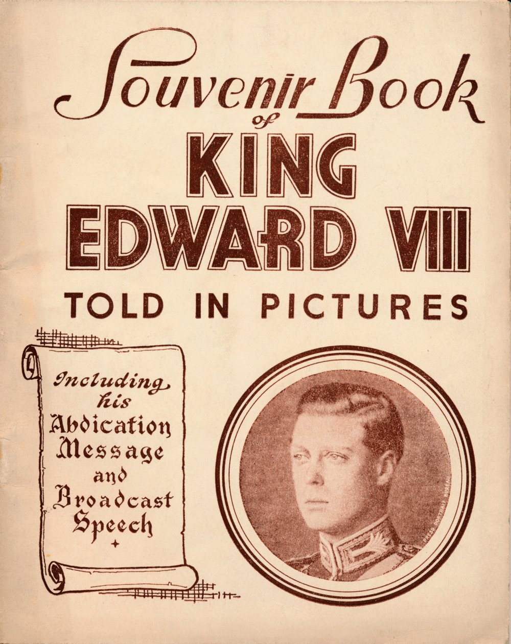 Suvenýrová kniha krále Edwarda VIII: Vyprávěno v obrazech, 1937 od Unbekannt