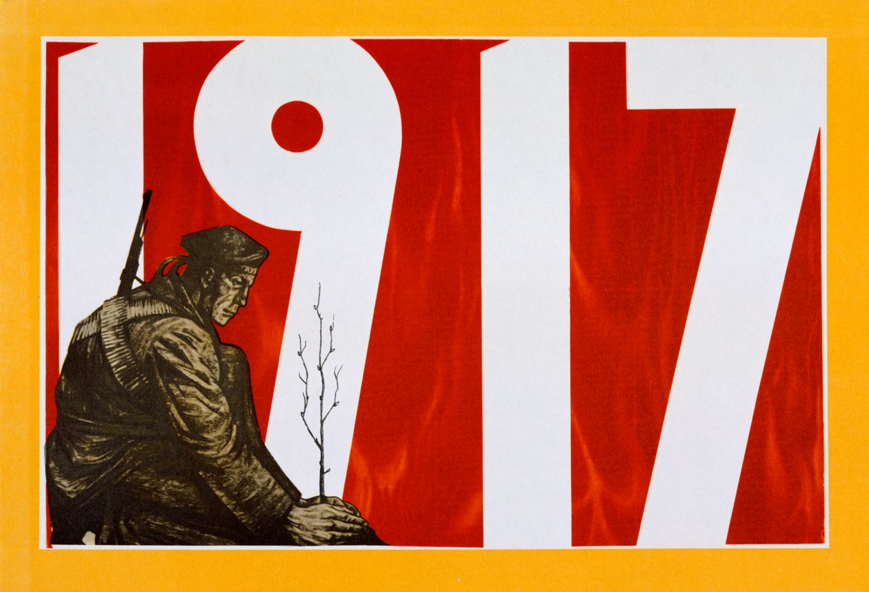 Sovětský propagandistický plakát, 1917 od Unbekannt