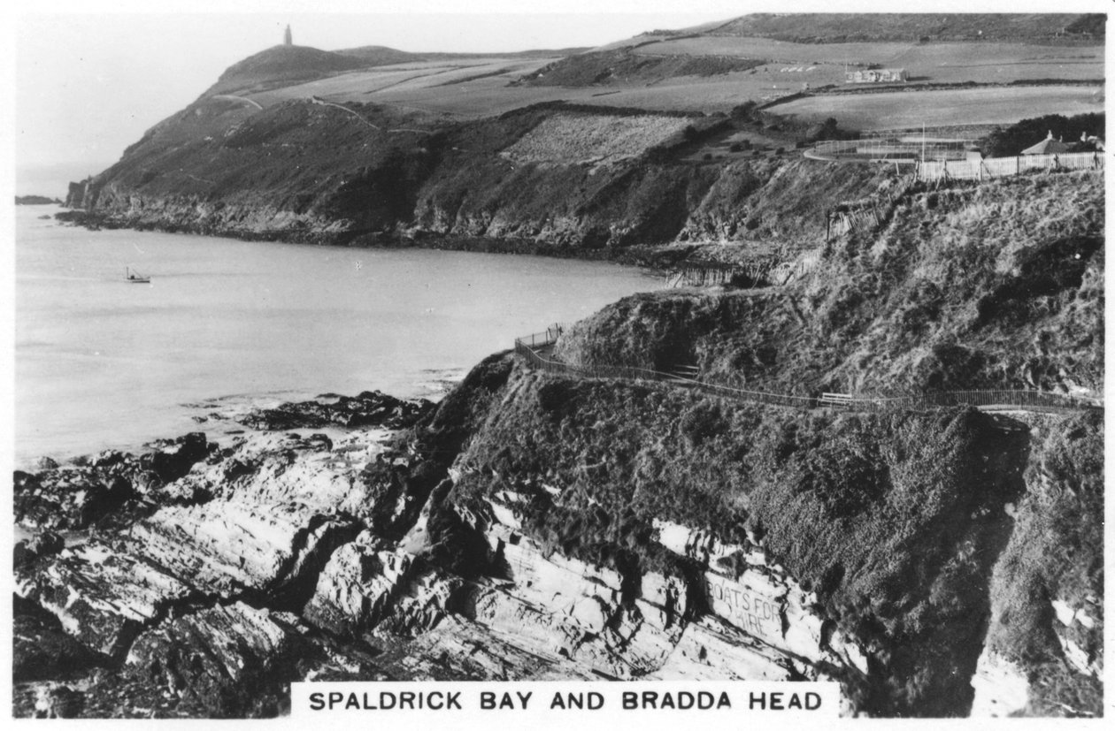Spaldrick Bay a Bradda Head, Isle of Man, 1937 od Unbekannt