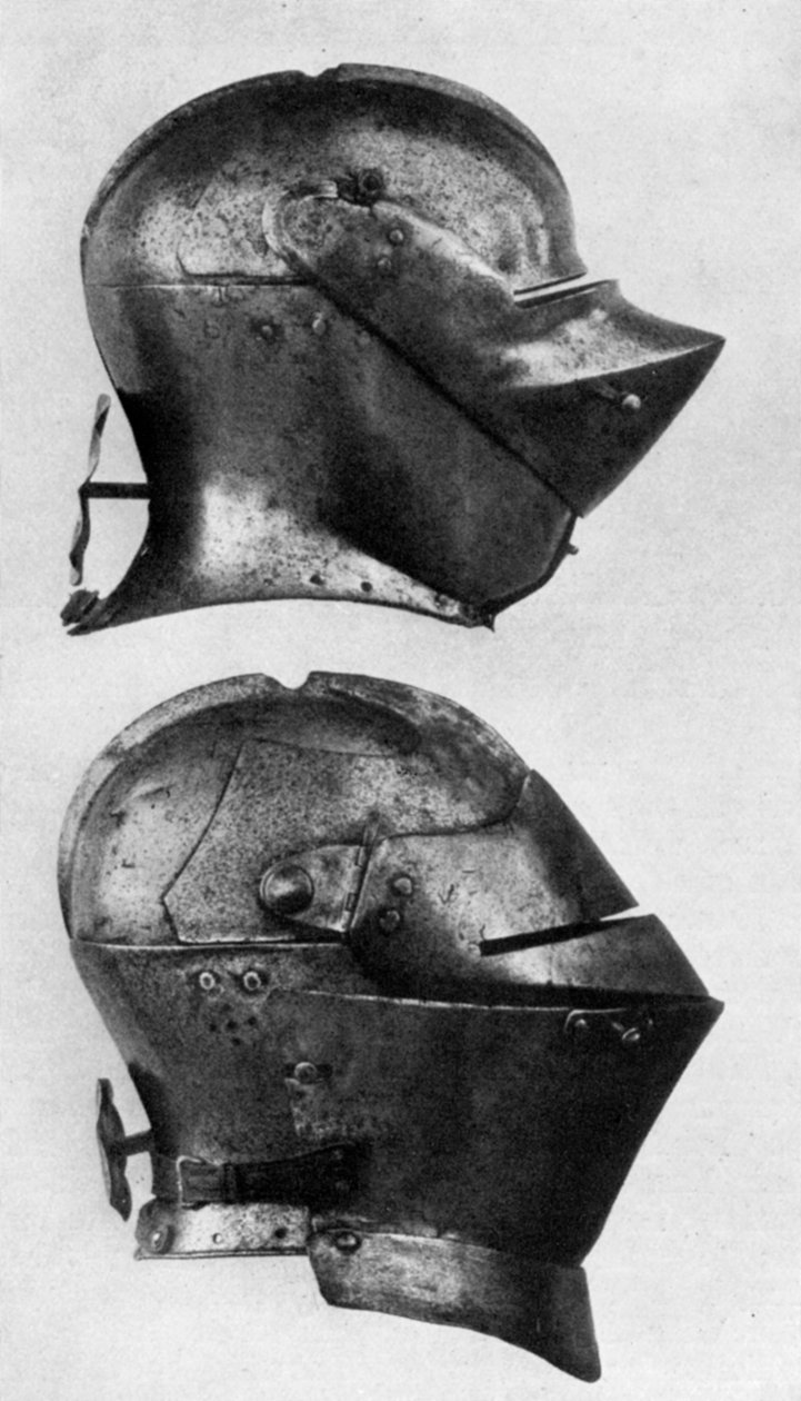 Španělské a italské přilby, 15. století, 1929 od Unbekannt