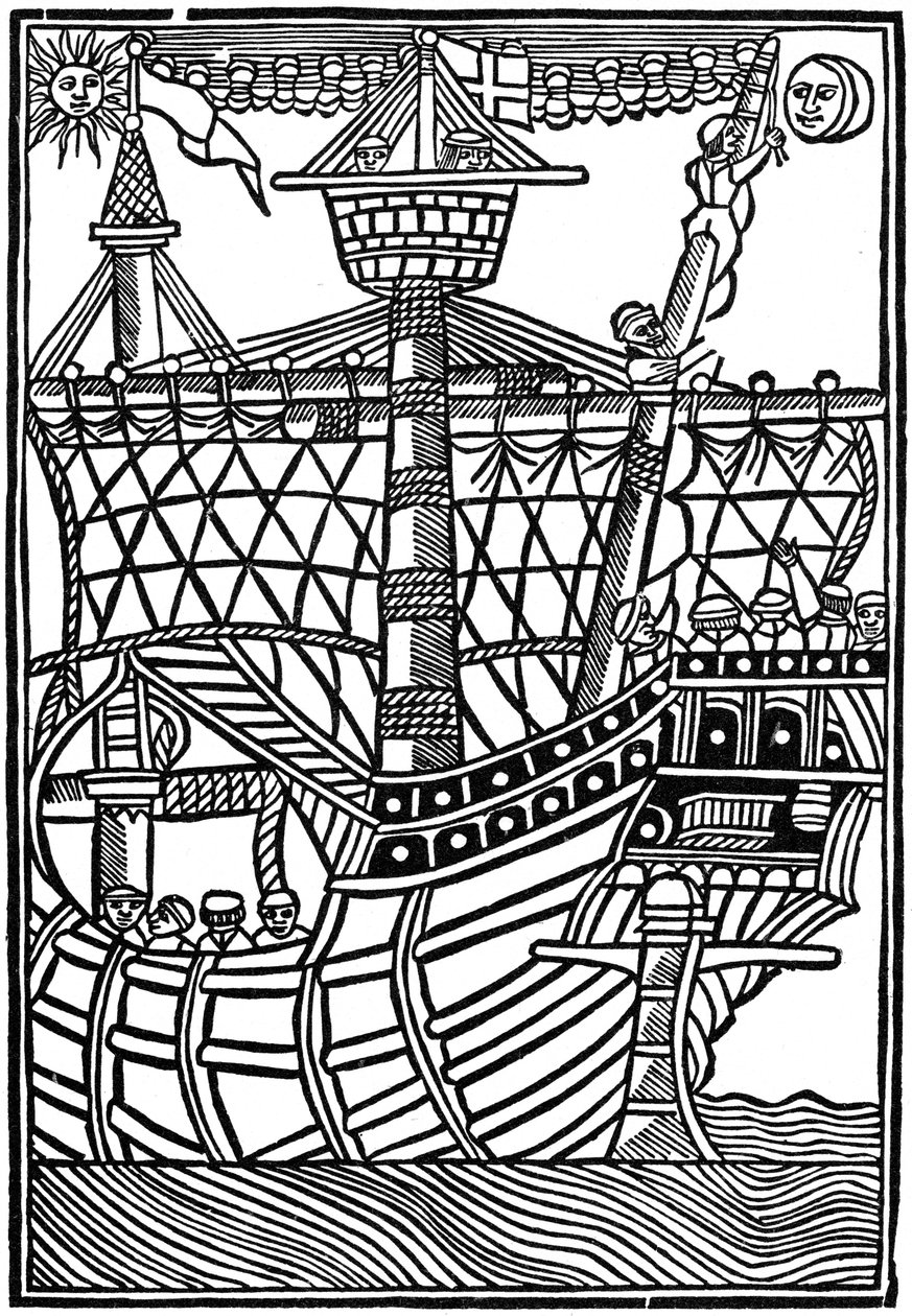 Španělská karavela, 1439 1964 od Unbekannt