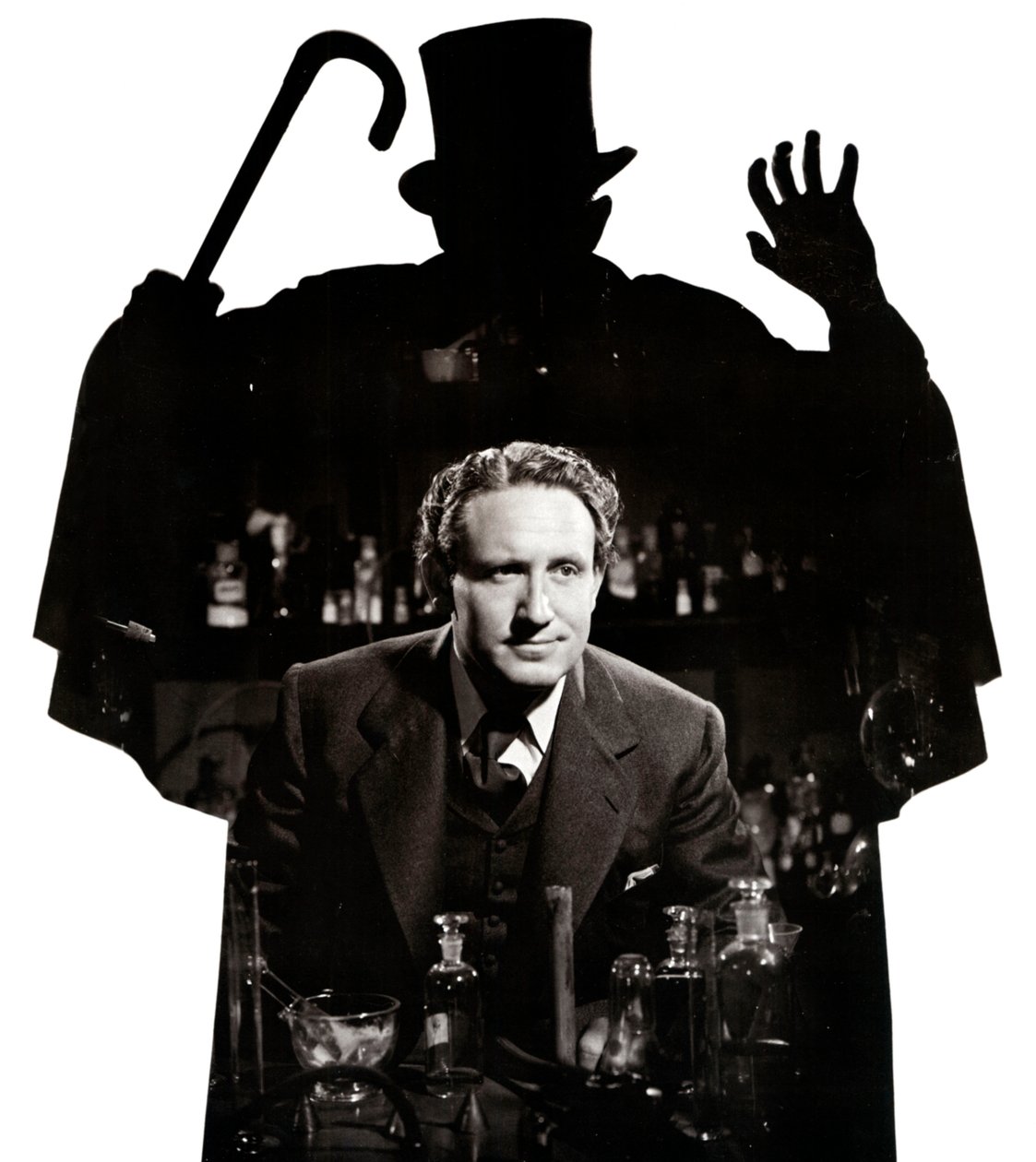 Spencer Tracy ve filmu Dr. Jekyll a pan Hyde od Unbekannt