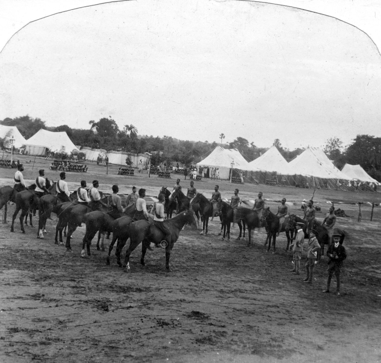 Sportovní den v Narsampet, Indie, 1905 od Unbekannt