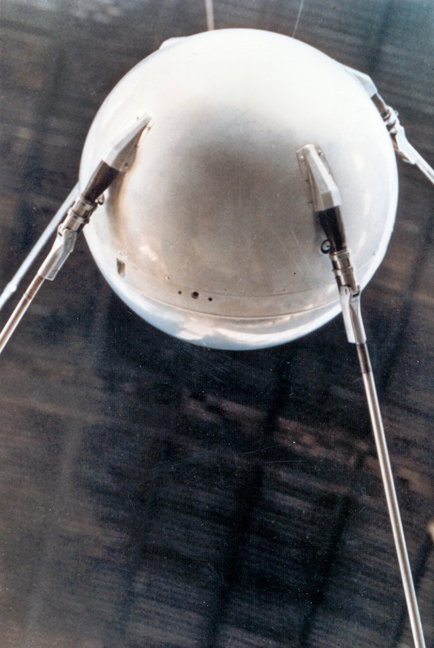 Sputnik 1, ruský satelit, 1957 od Unbekannt