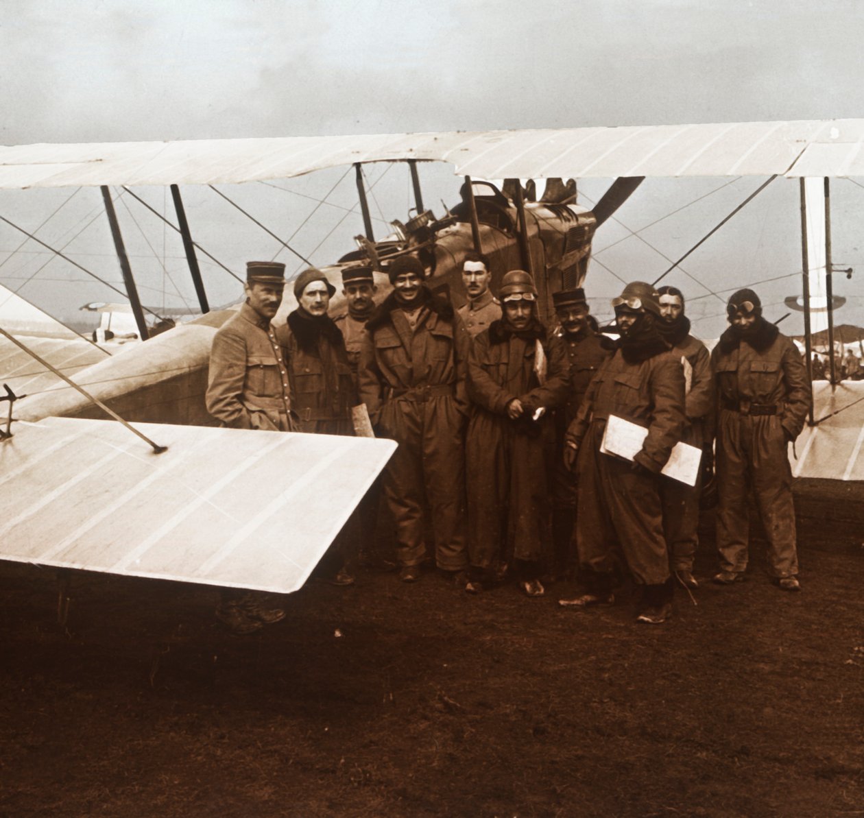 Squadron v Sommesous, severní Francie, c1914-c1918 od Unbekannt