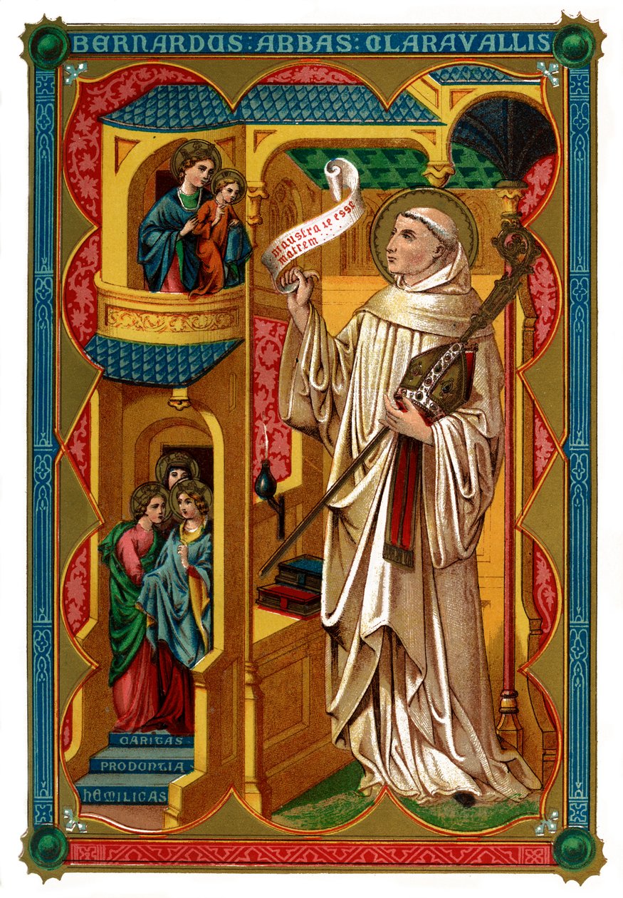 Svatý Bernard, 1886 od Unbekannt