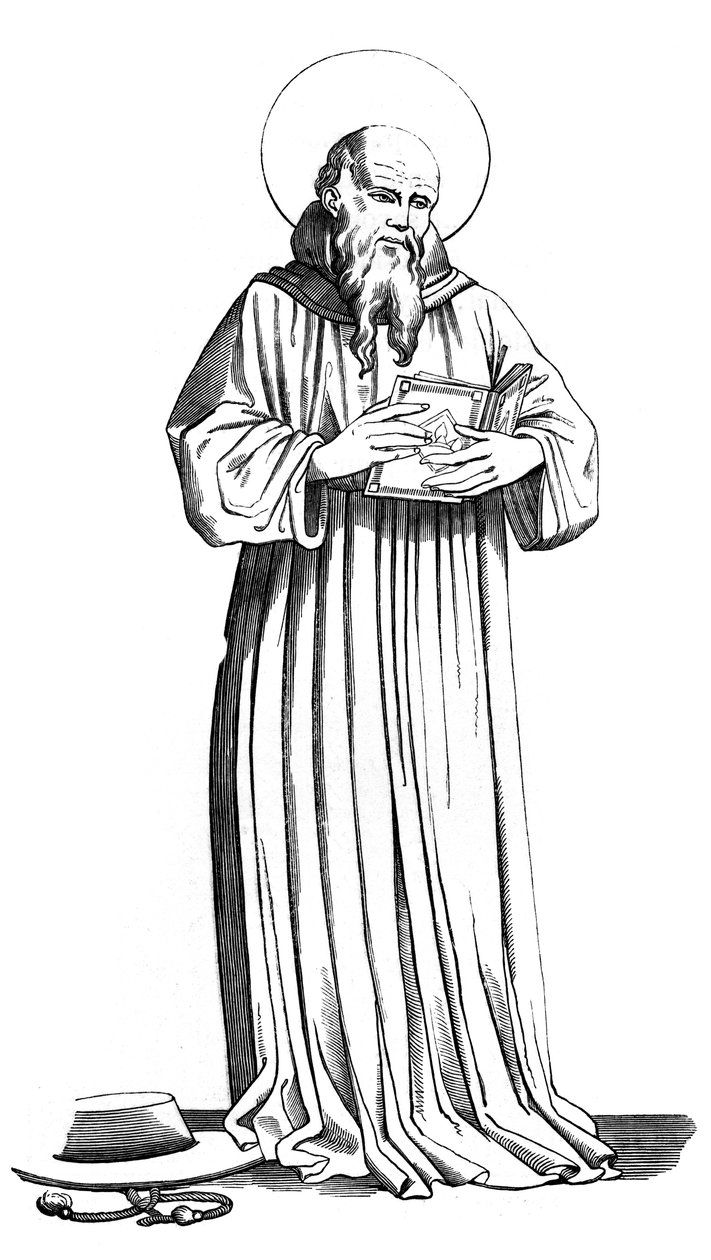 Svatý Bonaventura, 1221-1274, 15. století, 1849 od Unbekannt