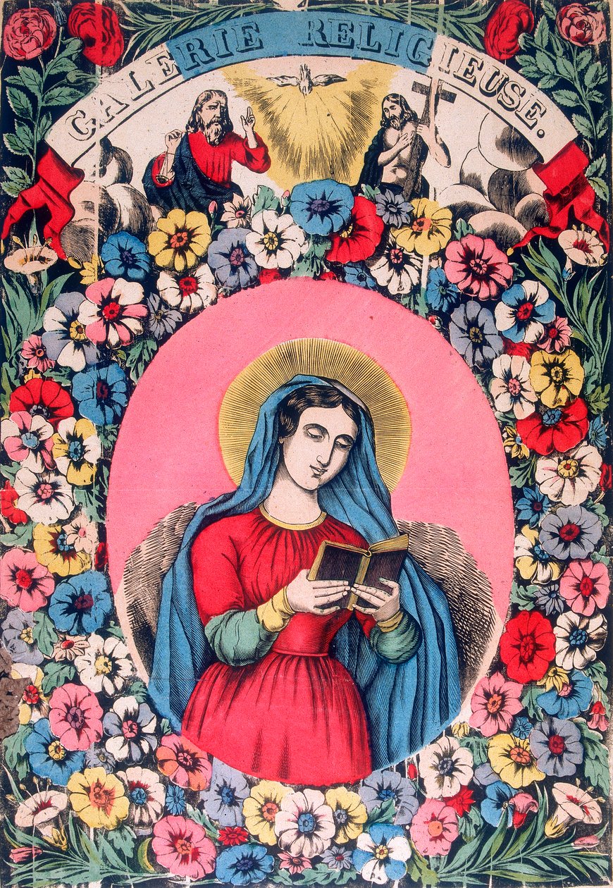 Svatá Brigita, 19. století od Unbekannt