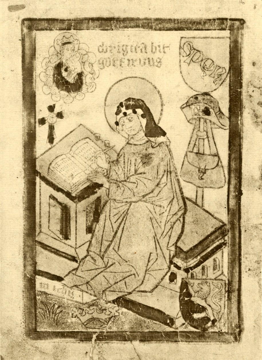 Svatá Brigita Švédská, 1915. od Unbekannt