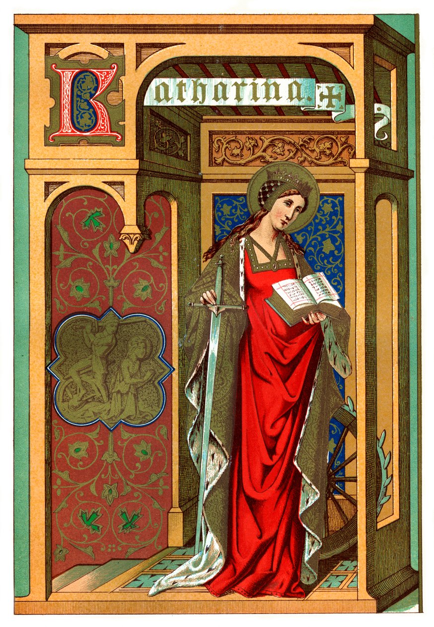 Svatá Kateřina, 1886 od Unbekannt