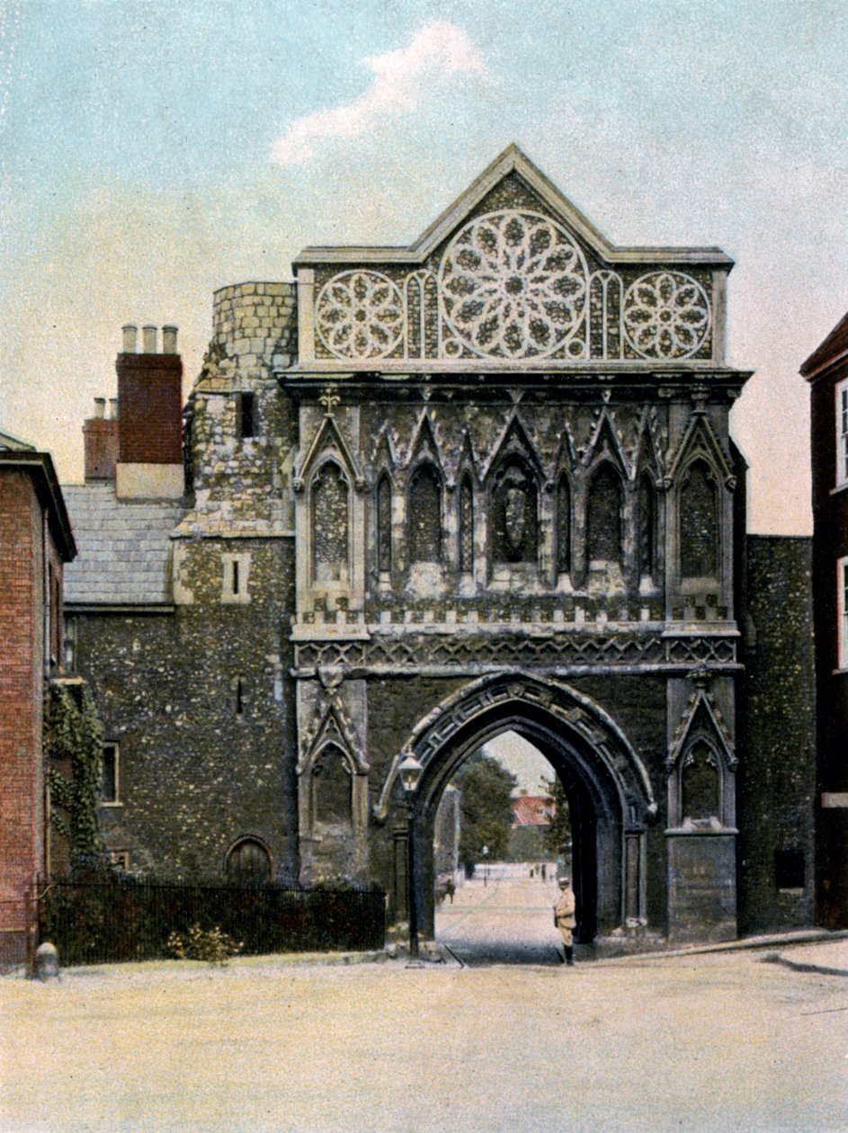 St Ethelbert Gate, Norwich, Norfolk, počátek 20. století od Unbekannt