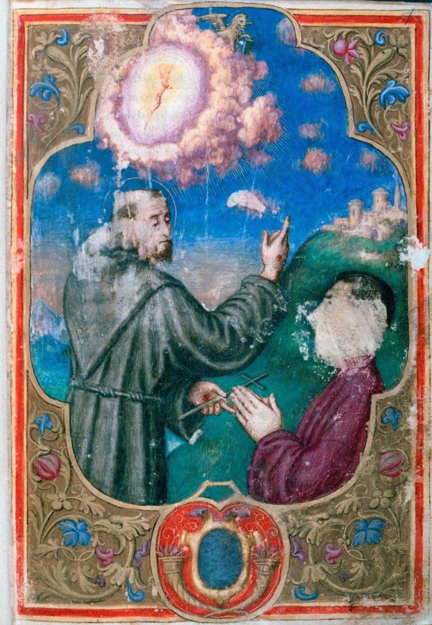 Svatý František a dóže Francesco Dona, Řád dóžete, 1548 od Unbekannt