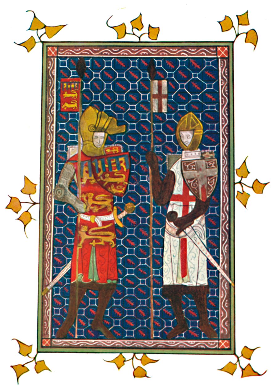 St. George a Plantagenet hrabě z Lancasteru, c1295, 1903 od Unbekannt