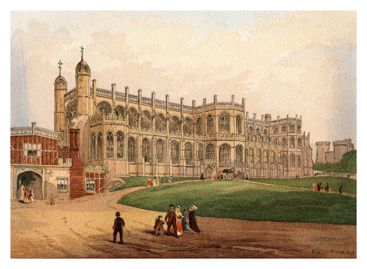 Kaple svatého Jiří, 1880 od Unbekannt