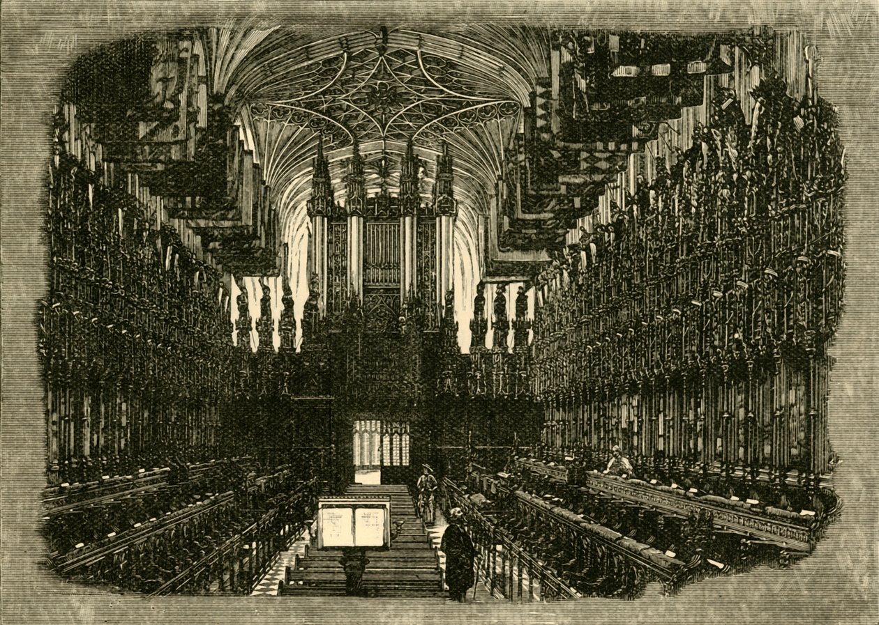 Kaple sv. Jiří, Windsor, 1898. od Unbekannt