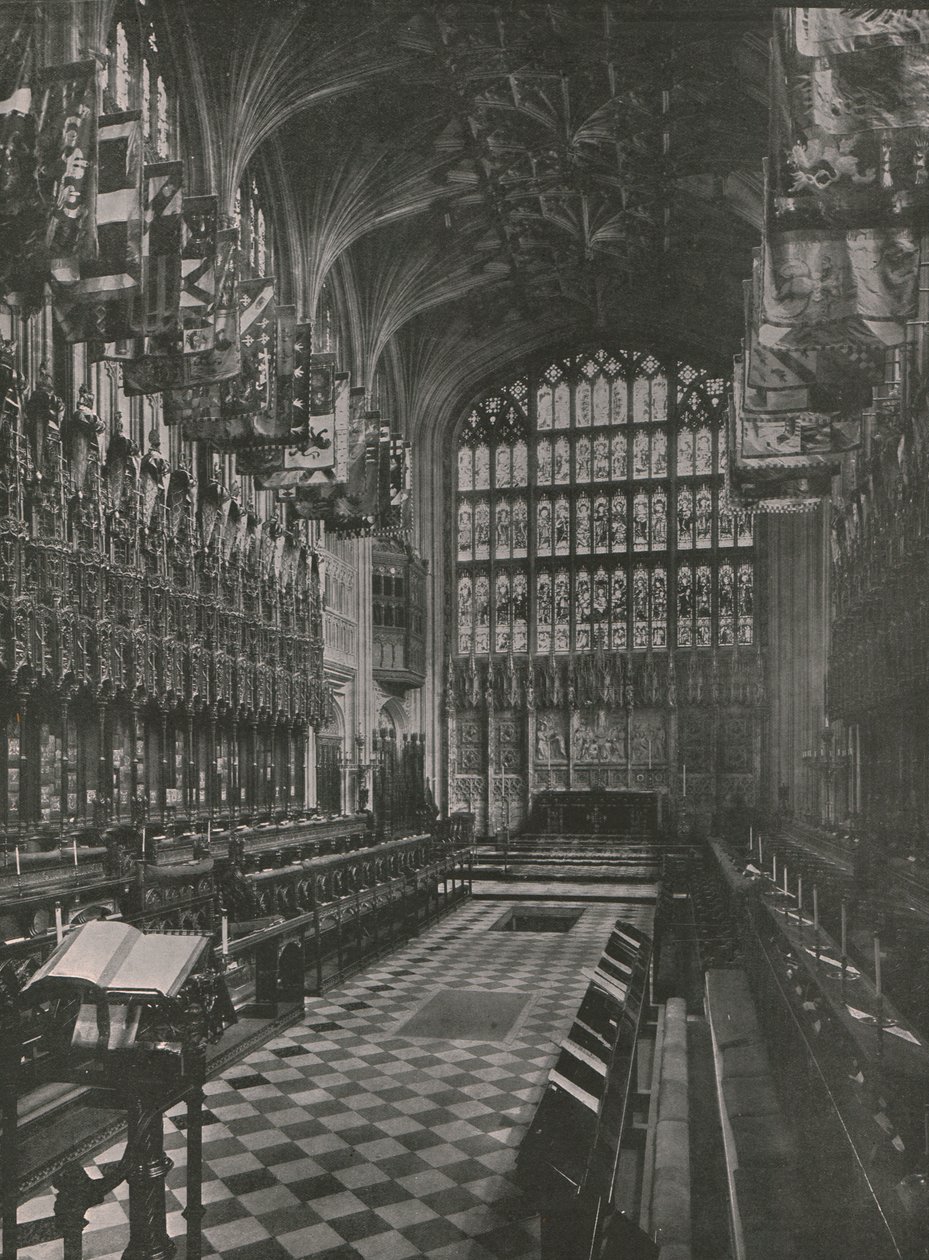 Kaple svatého Jiří, Windsor, 1910. od Unbekannt