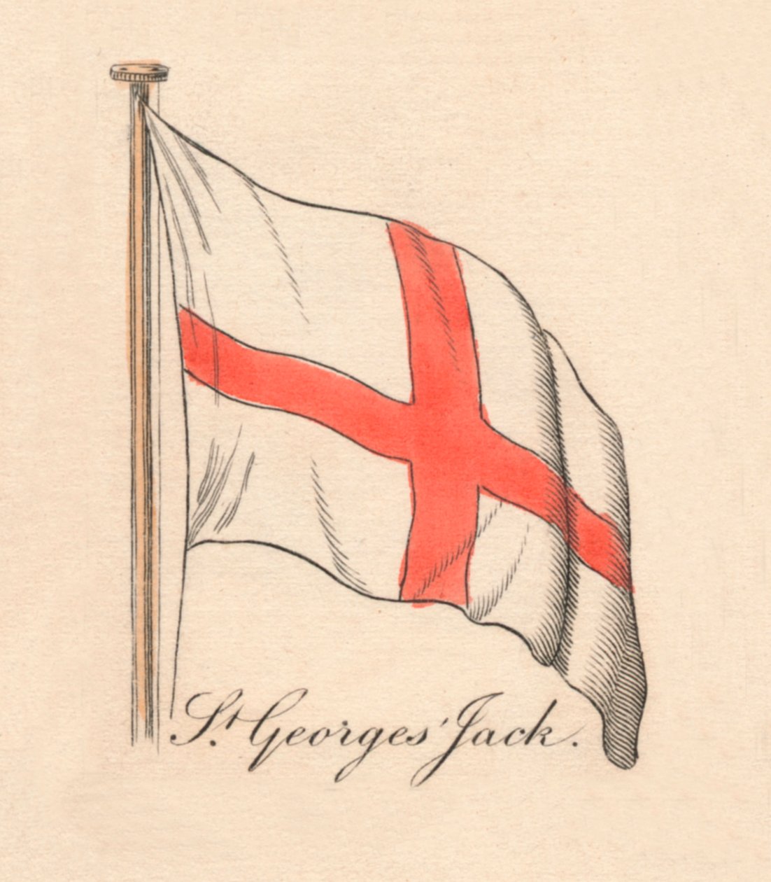 St. Georges Jack, 1838 od Unbekannt