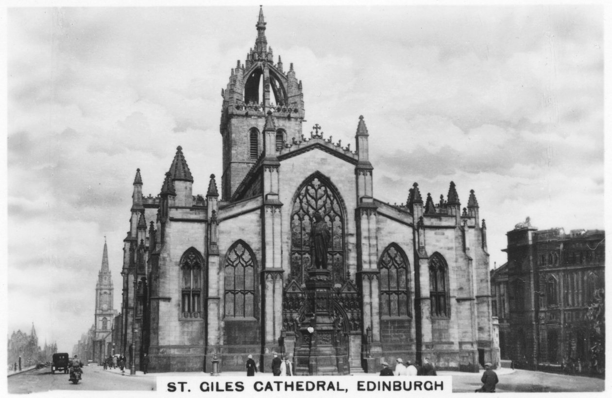 Katedrála svatého Jiljí, Edinburgh, 1937 od Unbekannt