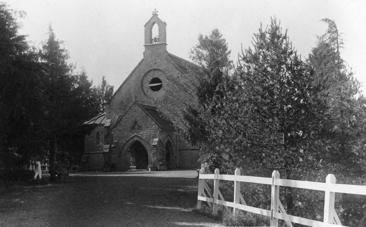 Kostel St Hughs, Chakrata, Indie, 1917 od Unbekannt