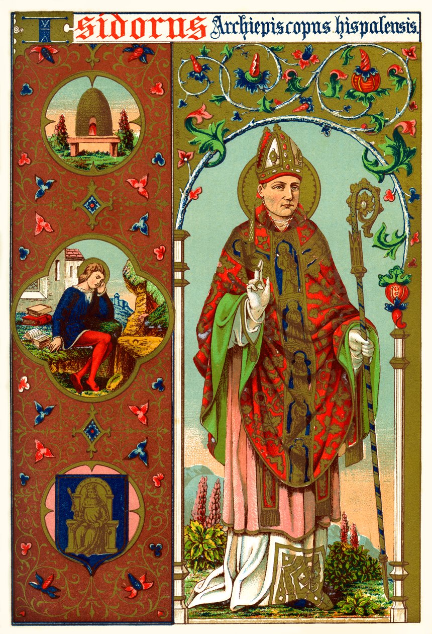 Svatý Isidor, 1886 od Unbekannt