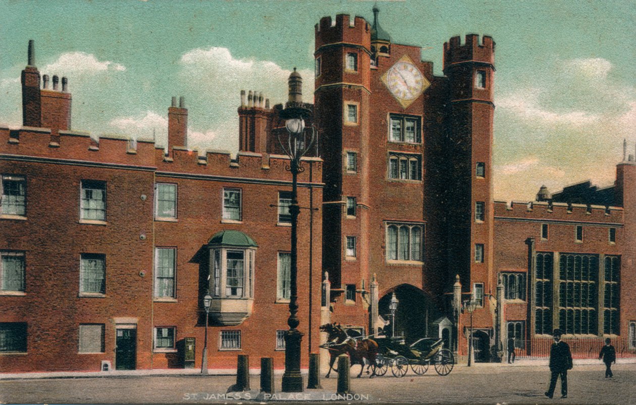 Palác svatého Jakuba, Londýn, c1910, 1910. od Unbekannt