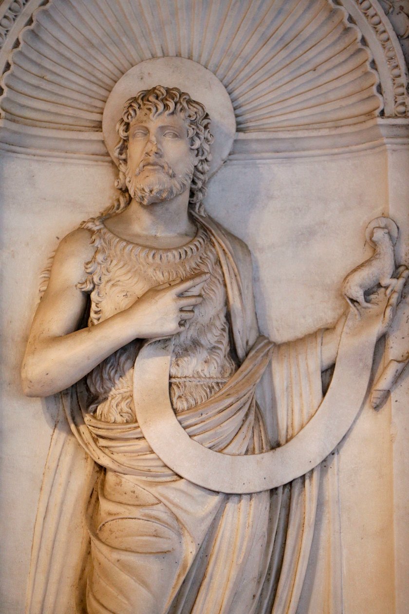 St John the Baptist - St - John Lateran Basilica, Řím, Itálie od Unbekannt