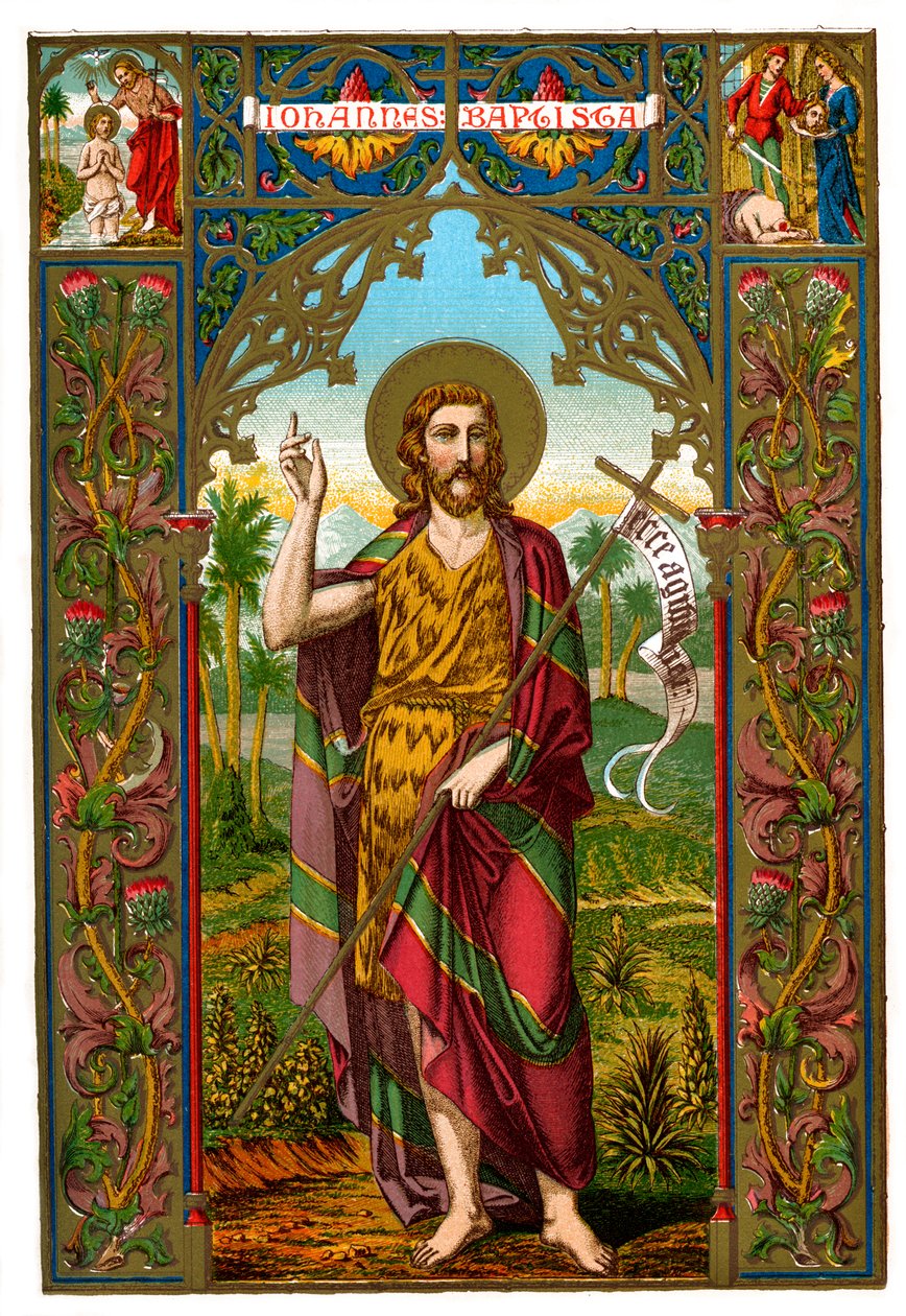 Svatý Jan Křtitel, 1886 od Unbekannt
