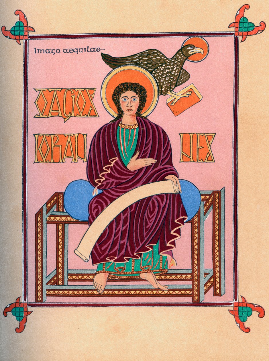 Svatý Jan Evangelista, 8. století 1892 od Unbekannt
