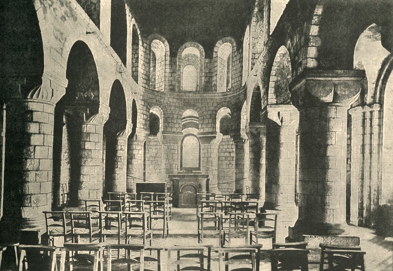 Johns Chapel, Tower of London, Norman Architecture, 1908 od Unbekannt