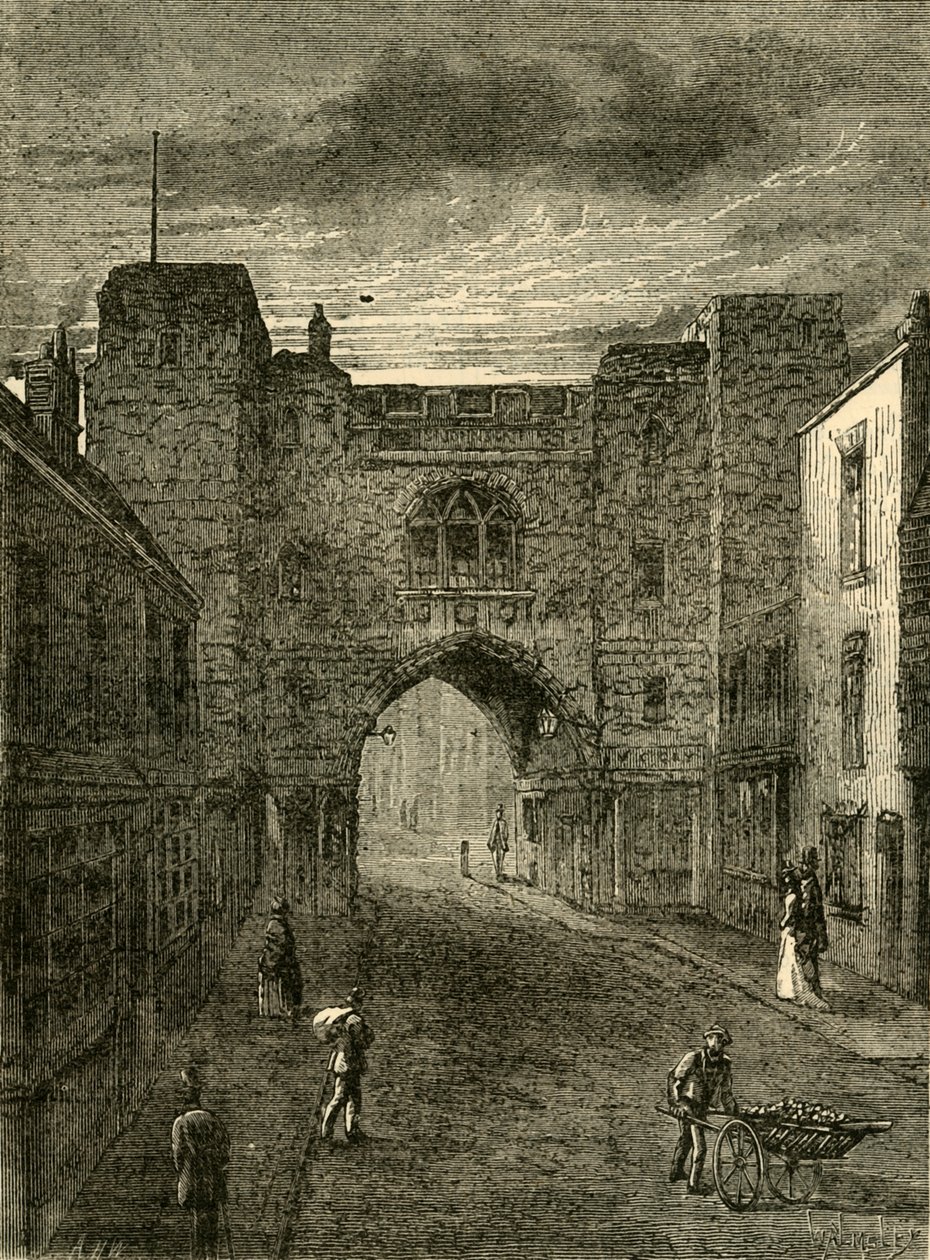 St. Johns Gate, Clerkenwell, c1872. od Unbekannt