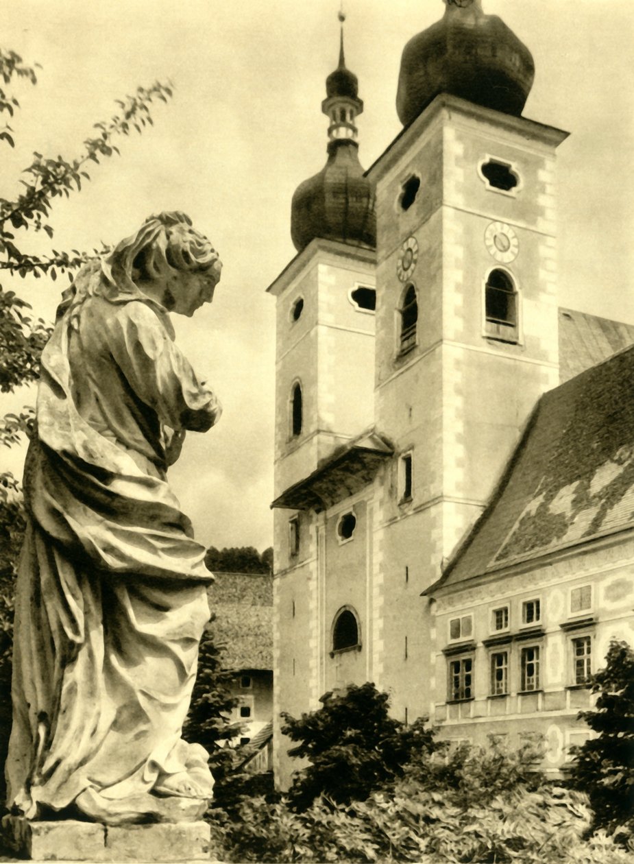 St Lambrechts Abbey, Sankt Lambrecht, Štýrsko, Rakousko, c1935. od Unbekannt