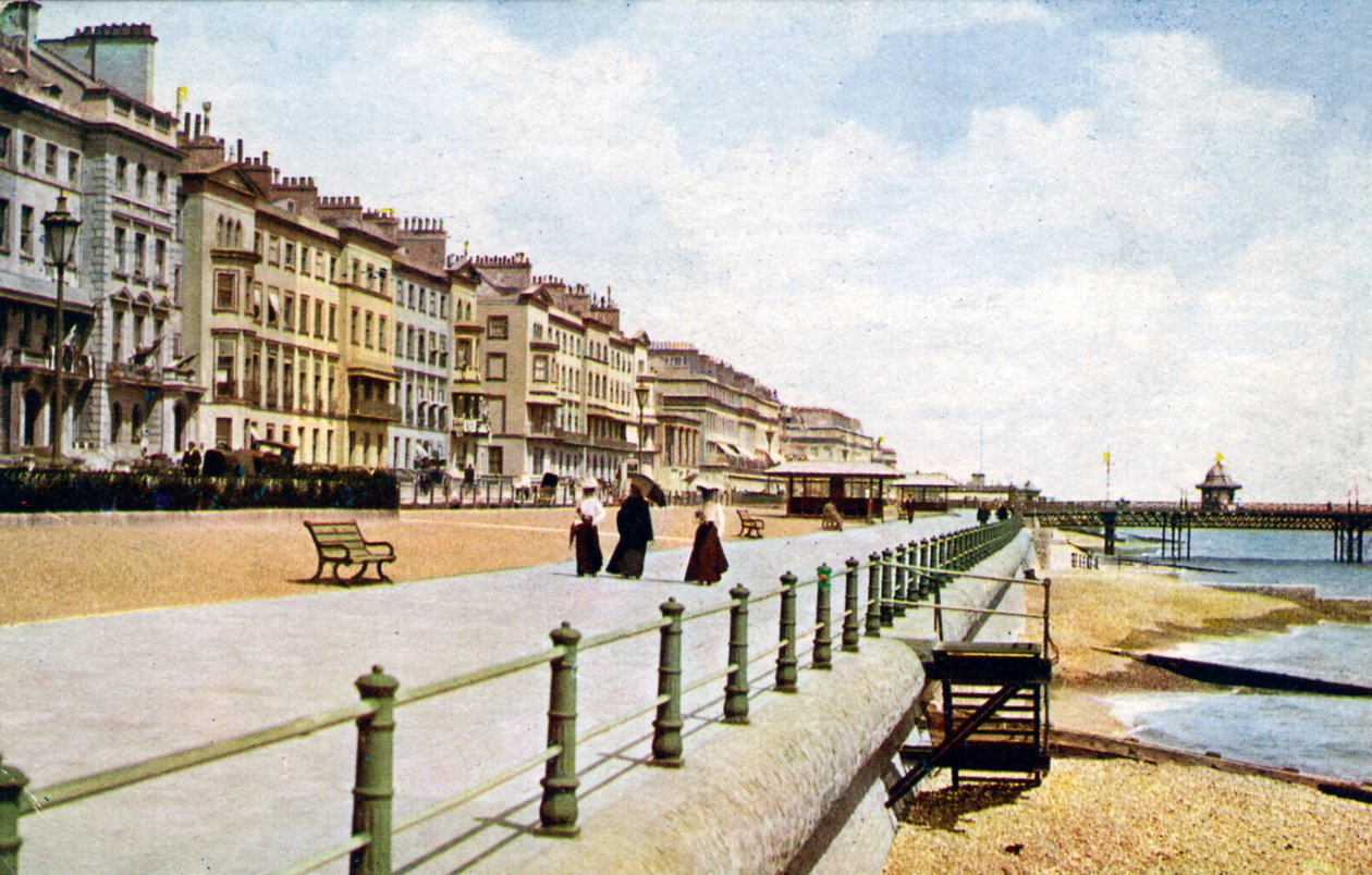 St Leonards, West Marina, z mola, 1900-C1920 od Unbekannt