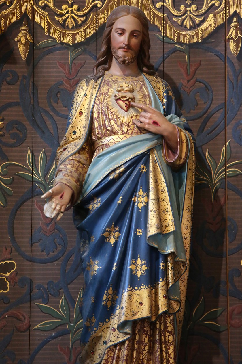 Katolický kostel svatého Leonarda, Honfleur, Francie od Unbekannt